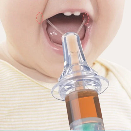 Smart Medicine Dispenser for Baby and Kids - Needle Feeder Squeeze Medicine Dropper Pacifier - JuceFeeding Utensil Baby Accessory