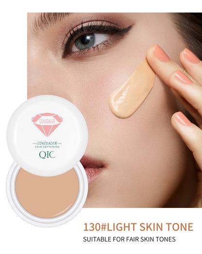 High Coverage Concealer – Anti-Dark Circle, Freckle & Long-Lasting Waterproof BB Cream Foundation for Face Makeup