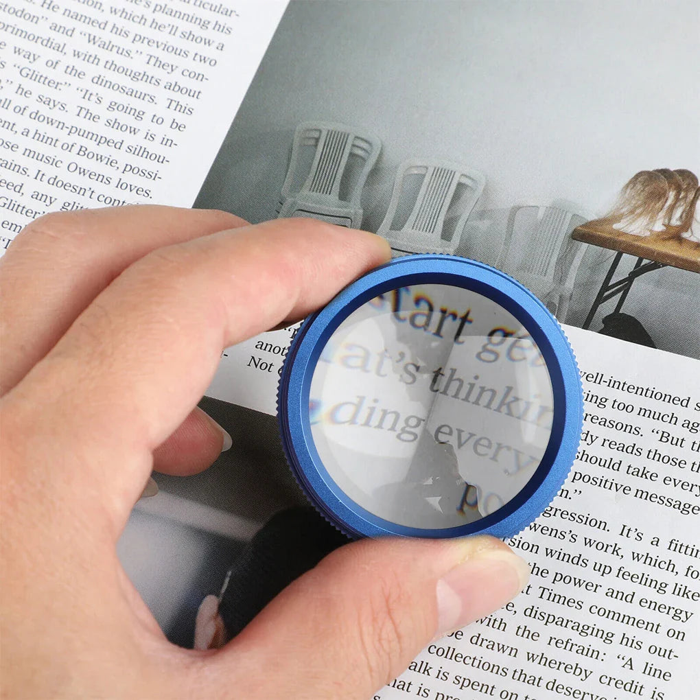 Portable Alloy 40x Magnifier for Jewelry Repair – High-Quality Pearl & Gemstone Precision Tool