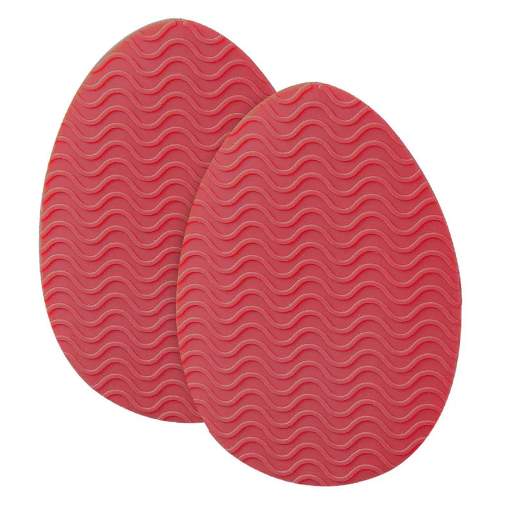 Rubber Shoe Sole Protector - Wear-Resistant Non-Slip Forefoot Mat, Self-Adhesive High Heel Cushion Pads