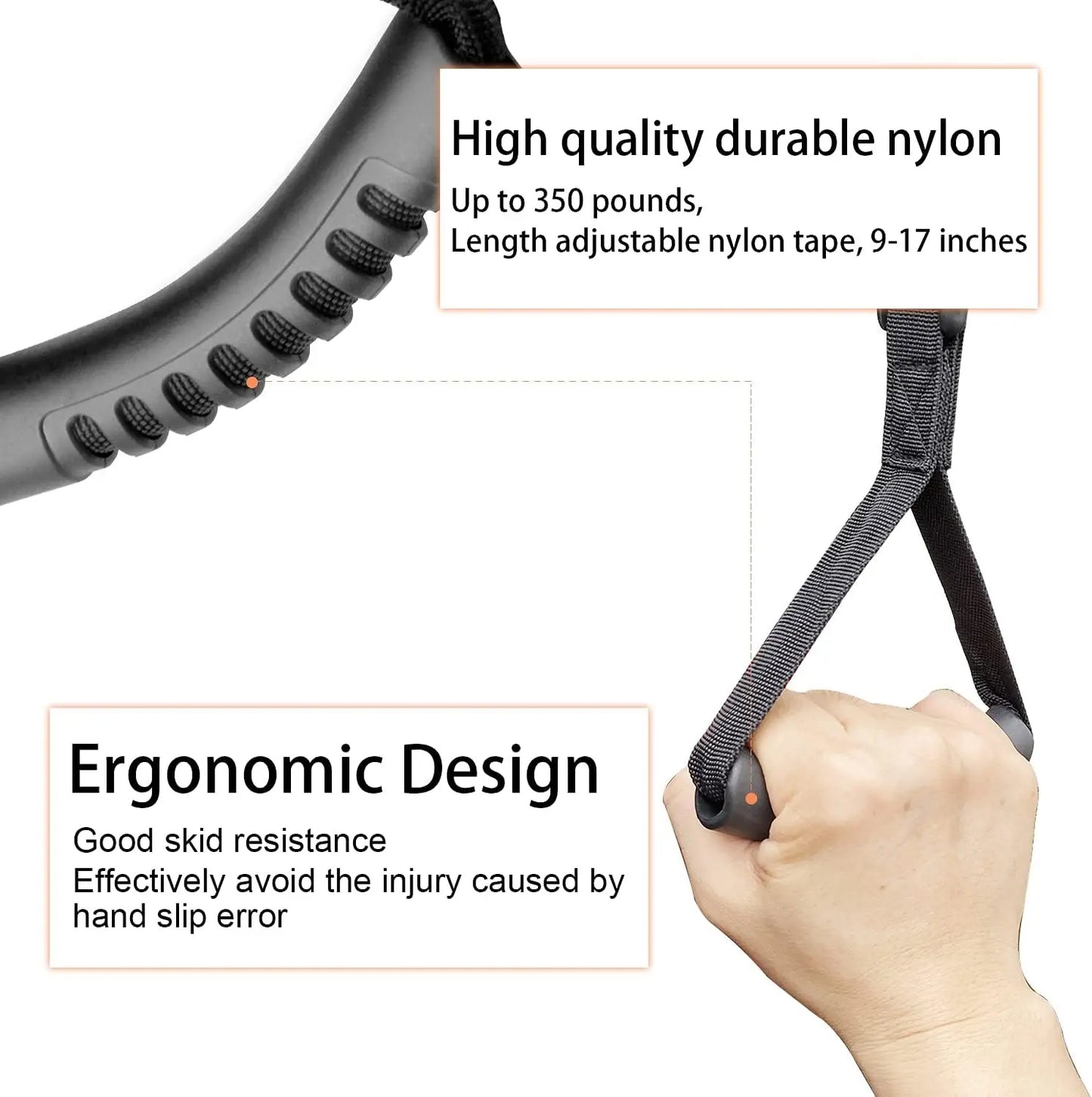Adjustable Car Safety Grab Handle — Standing Support for Elderly & Disabled Assistance