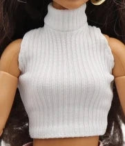 1/6 Barbie Doll Clothes – 30cm Simple Short Skirt & Vest Daily Wear Accessories