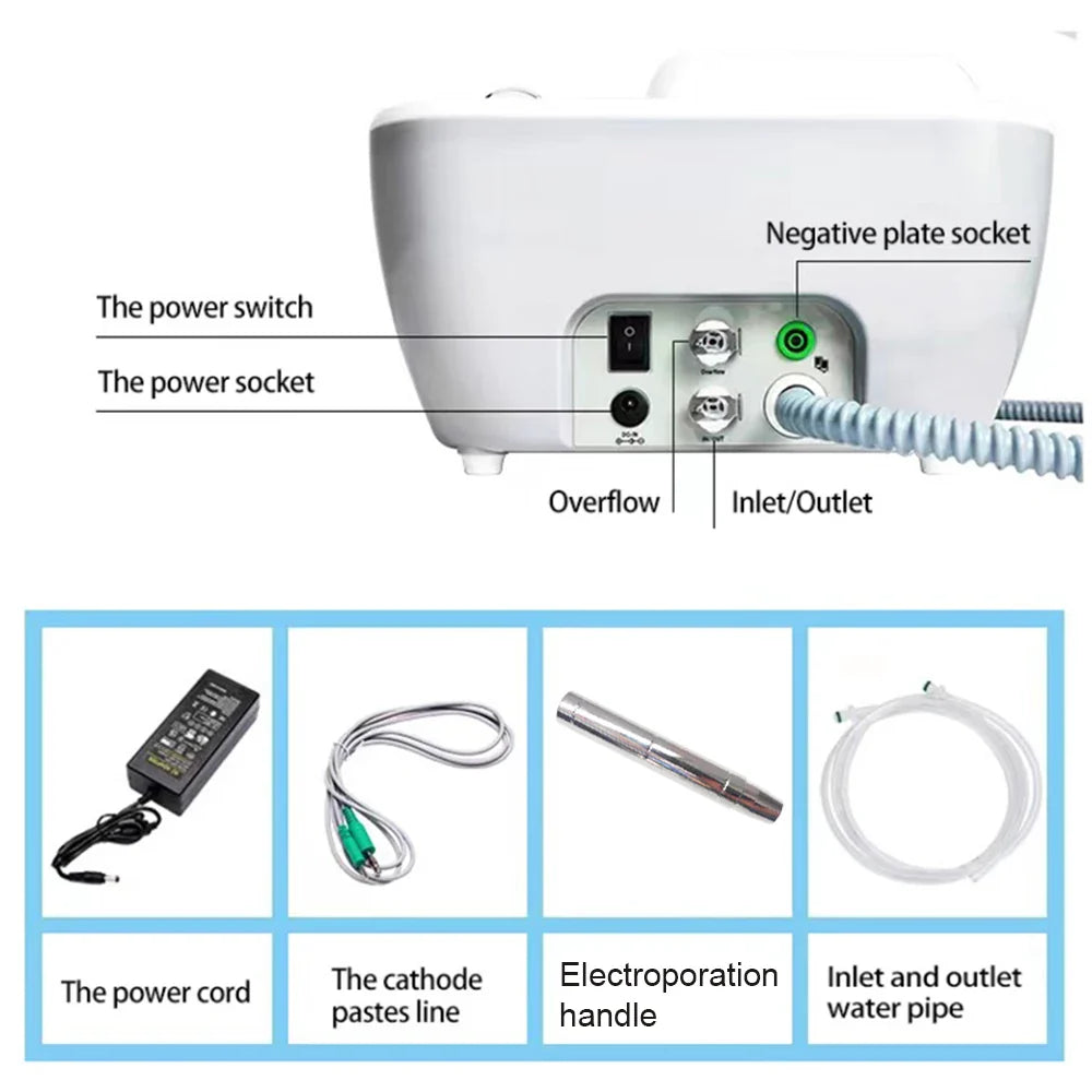 2025 NEW Dcool Portable Beauty Device – Hot & Cool EMS Electroporation Machine for Skin Tightening and Anti-Puffiness Facial Care