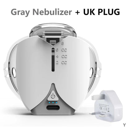 Mini Portable Silent Handheld Nebulizer – Ultrasonic Medical-Grade Inhaler for Babies, Kids & Adults with Cough or Asthma