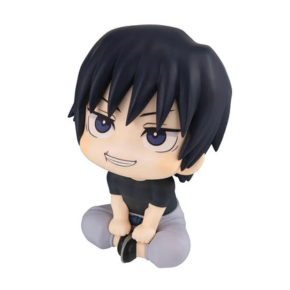 10cm Jujutsu Kaisen Q-Version Anime Figures — Satoru Gojo, Geto Suguru, Fushiguro Toji & Okkotsu Yuta Action Collectibles