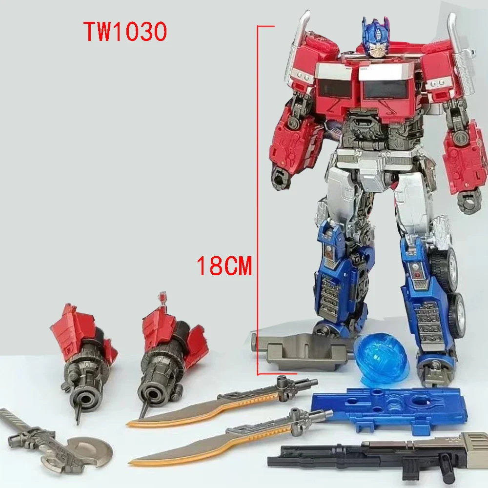 Baiwei Shockwave Transformation Toys – Sentinel Prime TW1024, Ironhide TW1026 & Bumblebee TW1025 Robot Figures TW1028/TW1030