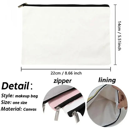 TV Show Friends Makeup Bag for Women - Travel Cosmetic Organizer, Eco-Friendly Canvas Pouch, Kawaii Purse and Pencil Case