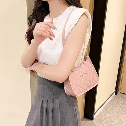 Women’s Soft Faux Leather Crossbody Bag – Retro Underarm Handbag & Small Shoulder Bag for Girls – Fashion Design