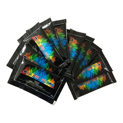 10-Pack Color Changing Fire Packets – Non-Toxic Powder for Bonfires, Fire Pits & Fireplaces