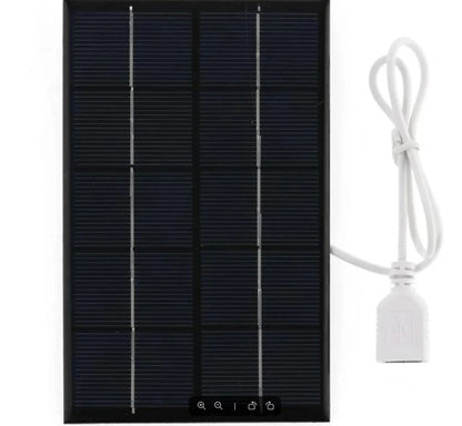 Solar Panel 1-14PCS – USB Waterproof Outdoor Charging Panel for Hiking, Camping & Mobile Phone Battery Bank