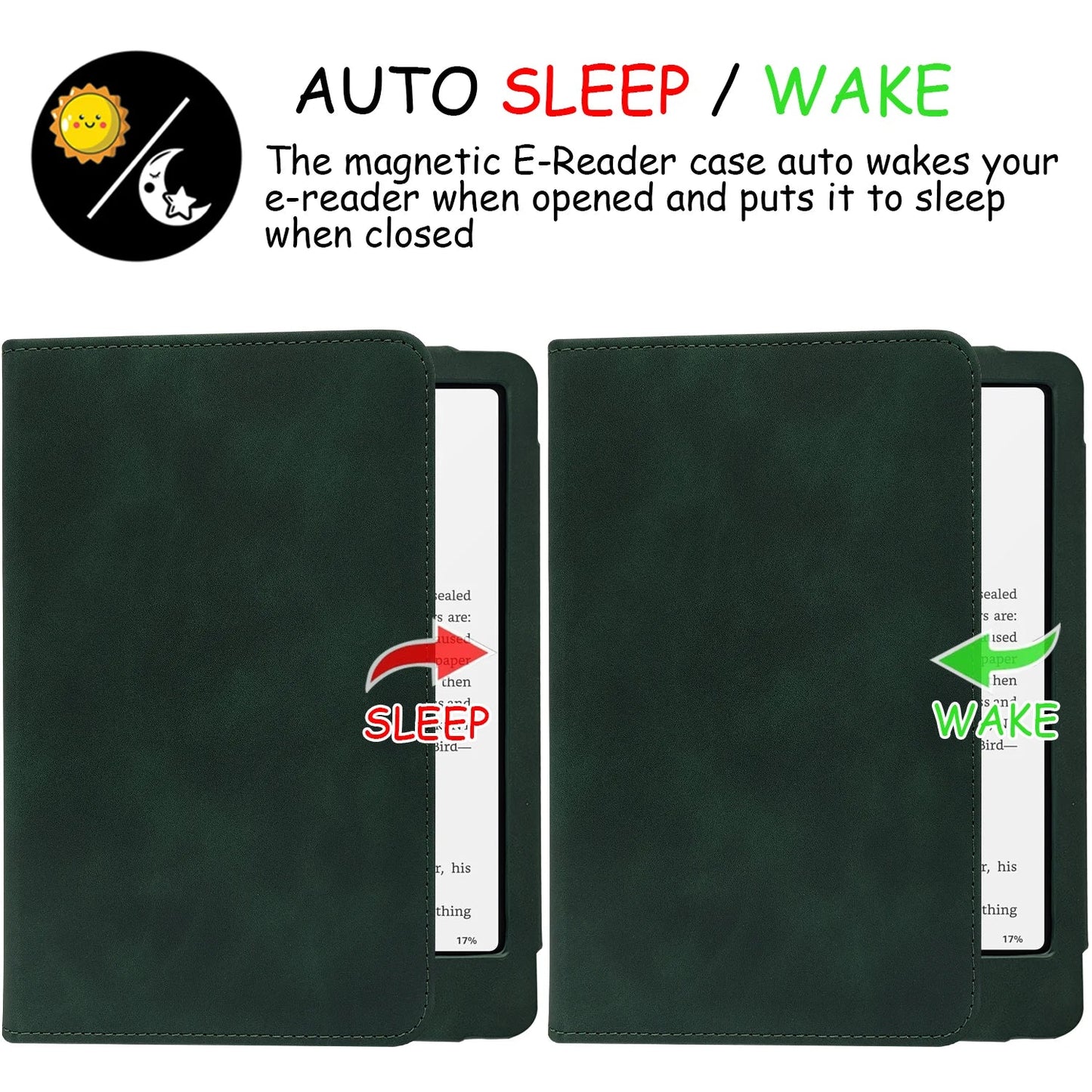 2024 All-New Kindle Paperwhite 12th Gen 7" Case - Signature Edition Cover with Auto Sleep/Wake, Double Hand Strap and Stand