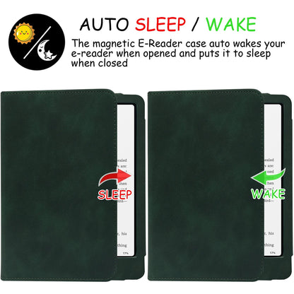 2024 All-New Kindle Paperwhite 12th Gen 7" Case - Signature Edition Cover with Auto Sleep/Wake, Double Hand Strap and Stand