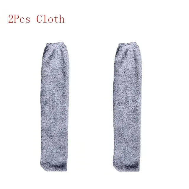 3 Size Long Handle Mops – Floor, Ceiling & Bed Dust Cleaner, Sofa Dust Removal Brush for Household Cleaning