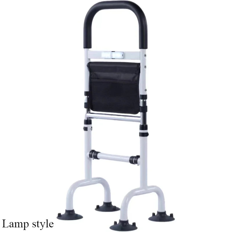 Elderly Stand-Up Assistance Device – Height Adjustable Lifting Armrest Handrail for Bedside Support