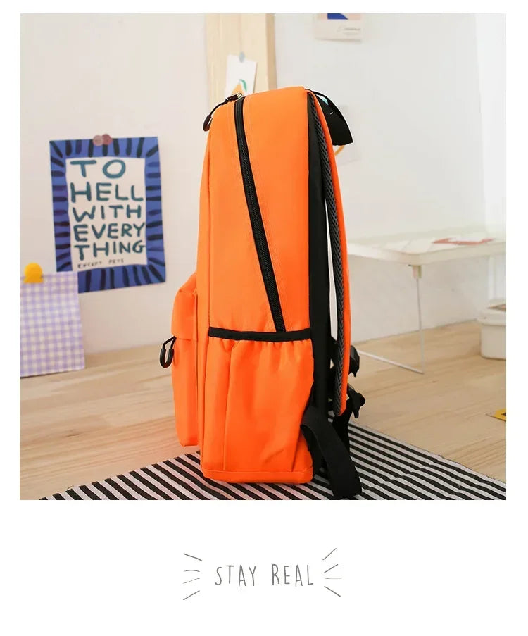 Cartoon Sonic Backpack — School Bag for Kids & Teens Featuring Amy, Rose & Shadow Characters, Perfect Gift for Boys