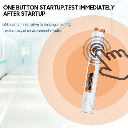 HFS-P3 Pocket Pen Nuclear Radiation Detector – Geiger Counter for X, Y, and β Ray Dose with Alarm Dosimeter