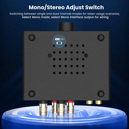 AIYIMA A07 MAX 2-Channel Class D Amplifier – 300W x2 TPA3255 Home Audio Stereo Amp, Bridgeable Mono 600W Power Speaker System
