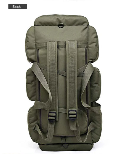 100L Large Travel & Camping Backpack — Men’s Outdoor Hiking, Trekking, Tactical Duffel & Weekend Carry-On Luggage