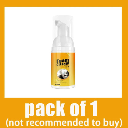 Multi-Purpose Foam Cleaner Spray – Car Interior & Home Cleaning Agent for Deep Stain Removal