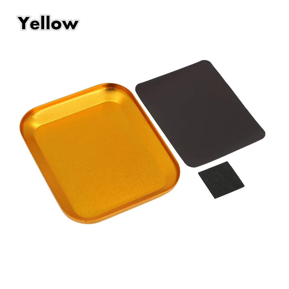 RC Tool Tray — Aluminium Alloy Magnetic Screw Plate for RC Repairs