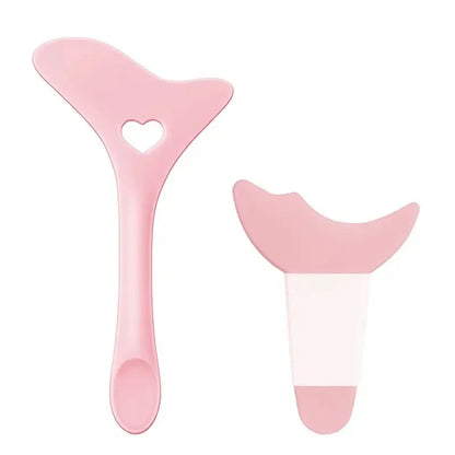 Multi-Functional Eyeliner Stencil - Wing Tips & Lipstick Aid, Reusable Silicone Makeup Tools
