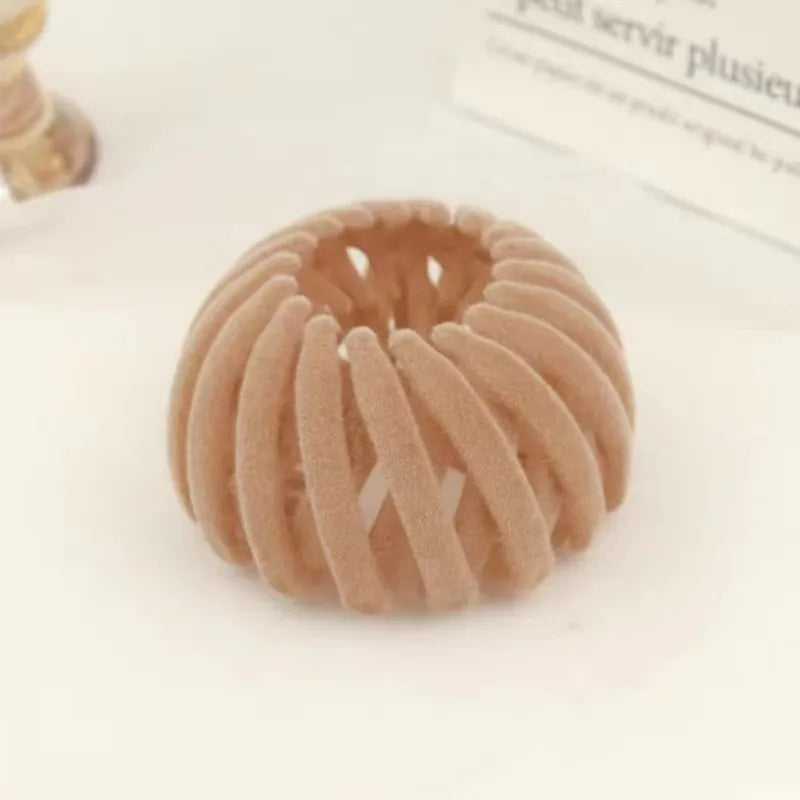 Bird Nest Ponytail Hair Clips – Magic Lazy Braider Hair Rings & Hairpins, Simple Hair Styling Accessories for Women