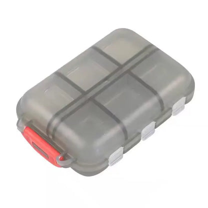 Tcare Travel Pill Organizer – Moisture-Proof Pills Box for Pocket or Purse, Portable Medicine & Vitamin Holder Container