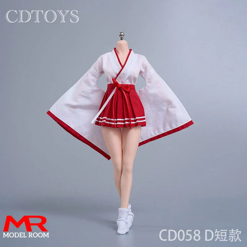 CDToys CD058 1/6 Scale Female Witch Kimono Costume – Doll Clothes for 12" Soldier Action Figures