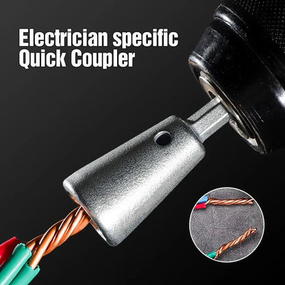 Electric Wire Twisting Tool for Power Drill — Multi-Tool Connector Twister for Electricians