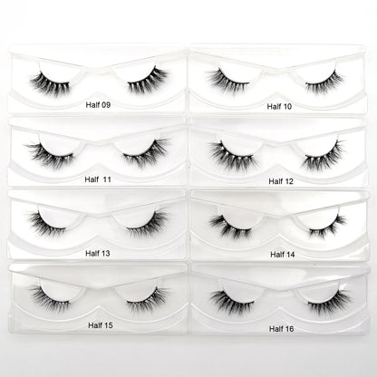 Visofree 3D Mink Eyelashes – 30/40/100 Pairs Handmade Full Strip Lashes with Tray, Cruelty-Free False Lashes for Makeup