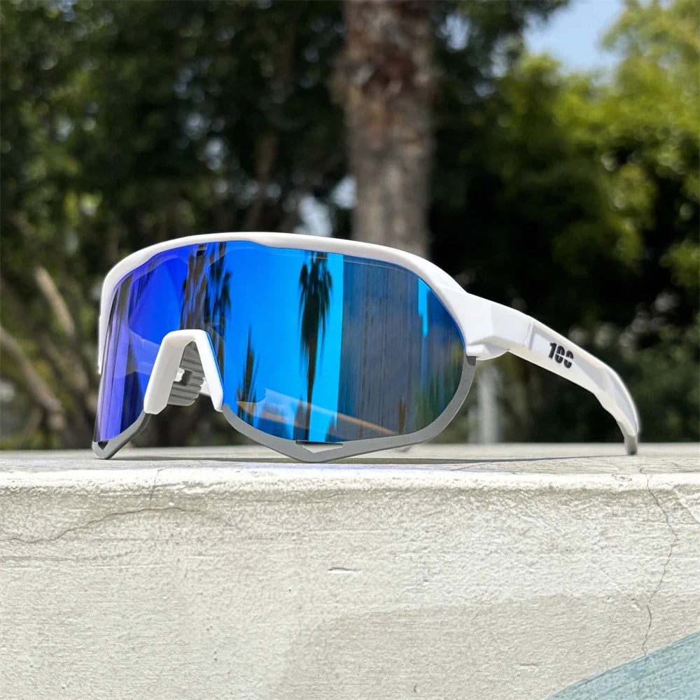 100% UV400 Cycling Sunglasses — TR90 Sports Glasses for MTB, Mountain Biking, Fishing, Hiking & Riding, Unisex