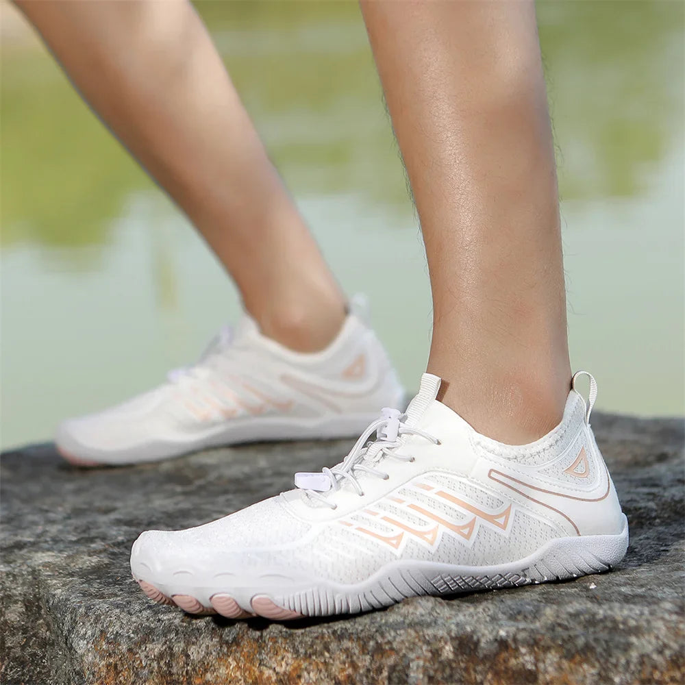 Unisex Aqua Water Shoes – Anti-Slip Quick-Dry Barefoot Sneakers for Beach, Swimming, Wading & Outdoor Activities