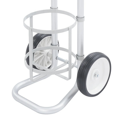 Oxygen Cylinder Cart Dolly with Adjustable Handle – Portable Oxygen Tank Trolley for Easy Transport