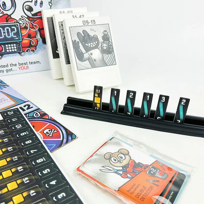 BOMBBUSTERS Board Game – English Simplified Collaborative Reasoning for 2-5 Players, Family & Parent-Child Interactive Fun