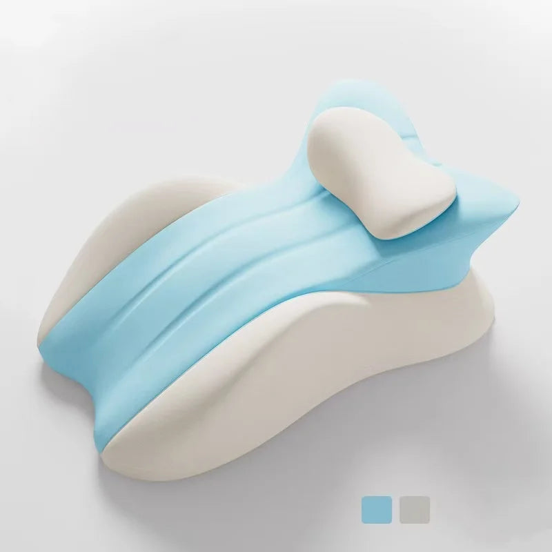 Prone Sleeping Pillow – Memory Foam Varicose Cushion, Ergonomic Waist & Cervical Traction Support for Body Relaxation