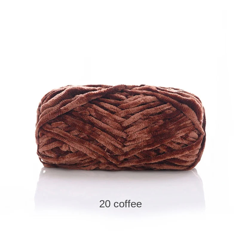 50g/Ball DIY Knitting Yarn – Soft Wool for Baby Scarf, Hat, Chunky Crochet Thread