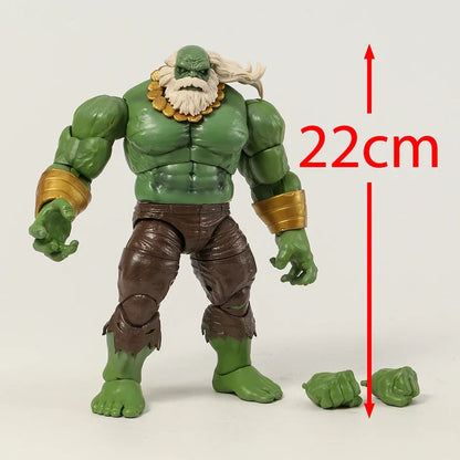 Gray Red Hulk Collectible Action Figure – Model Doll Decoration Toy