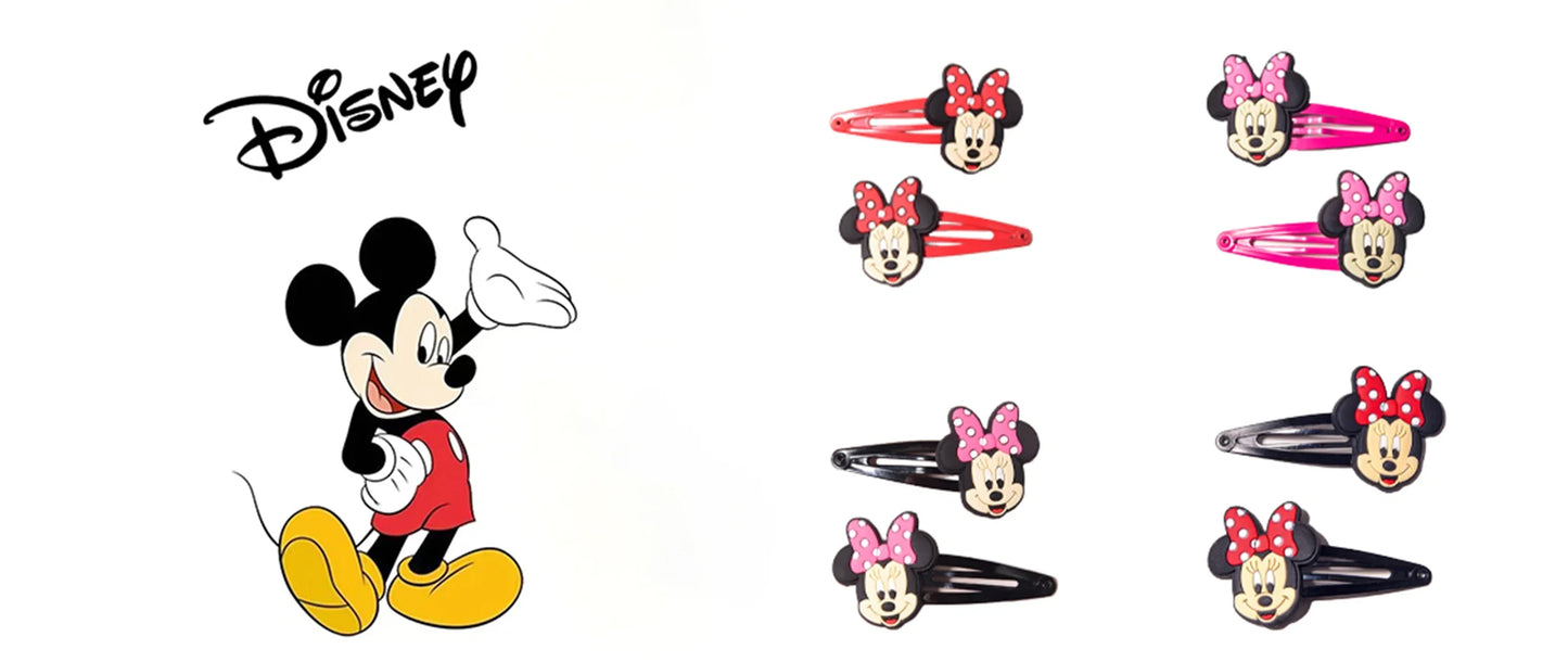 Disney Series BB Clip – Sweet Cute Cartoon Character Hairpin, Back-to-School Gift Hair Accessories