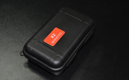 KZ PP High-End Earphone Case – Compressive Damping, Drop-Resistant Protective Box for Headphones & Accessories