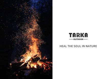 TARKA Foldable Camping Table – Portable Aluminum Alloy BBQ & Picnic Table for Yard, Balcony & Garden Use