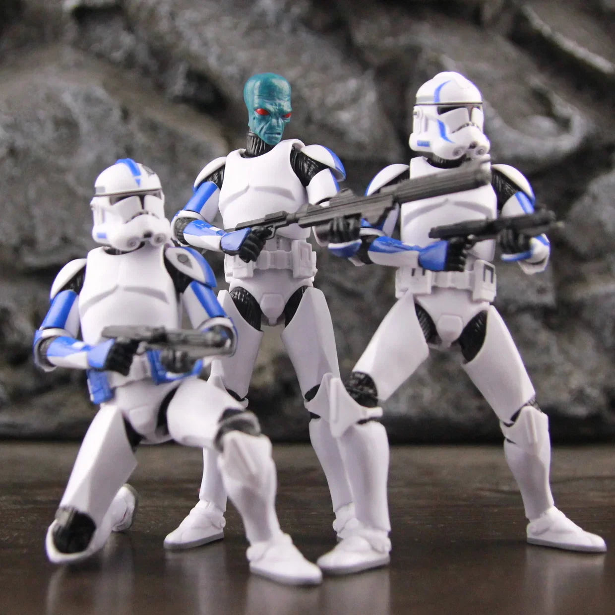 Star Wars 6" Action Figures – 501st Legion ARC & ARF Troopers, Rex, Jesse, Bane, Denal, Tup, Dogma Clone Toy