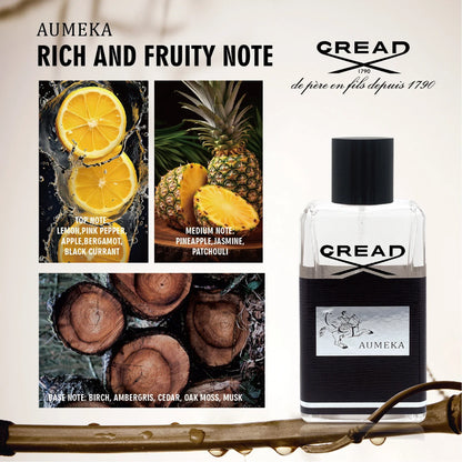 AUMEKA Perfume for Men — Original Luxury Arabes Fruity Eau de Toilette 65ml, Ideal Gift for Him