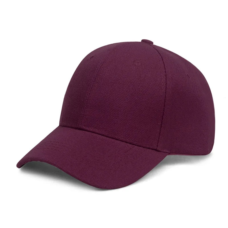 Unisex Casual Baseball Cap – Adjustable Snapback Hat for Men & Women, Hip Hop & Street Style Dad Hat