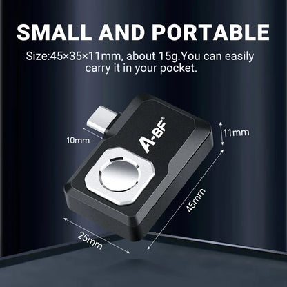 A-BF RX-450 Thermal Imaging Camera - 256×192 Industrial PCB Heat Pipe Detector for USB-C Phones