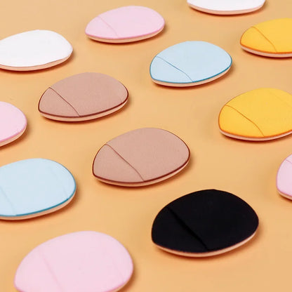3/10PCS Mini Cosmetic Cushion Puffs – Professional Finger Puffs for Foundation & Concealer Makeup