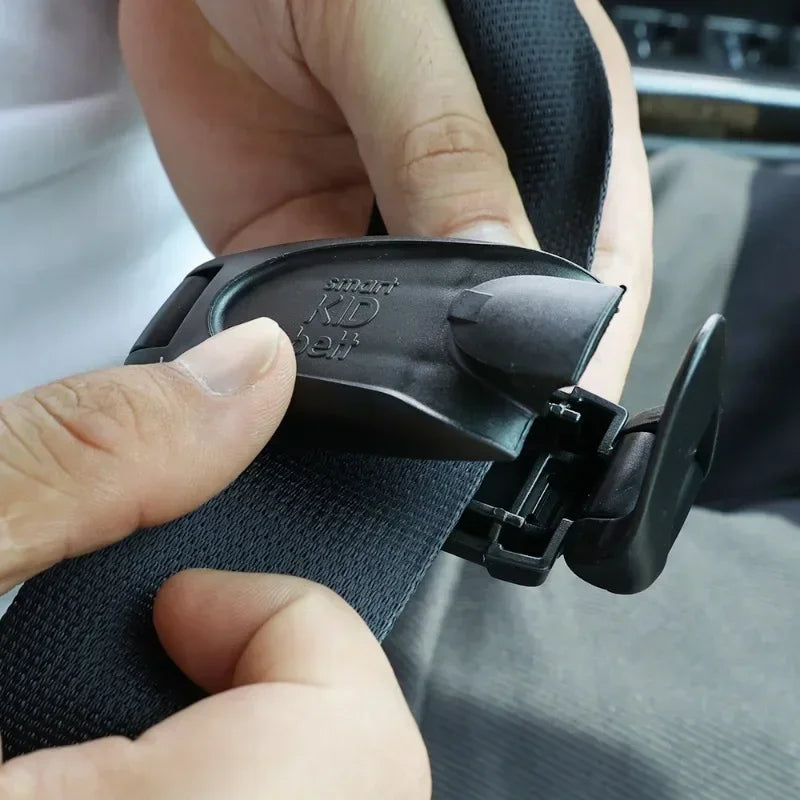 Car Seat Belt Buckle Clips - Shoulder & Neck Pressure Relief Seatbelt Adjuster (1-4 Pack)