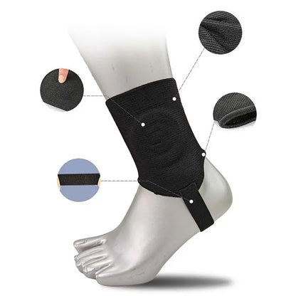 EVA Ankle Brace Dual-Sided Anticollision Sports Protector – Football, Soccer & Volleyball Ankle Guard Support Pads (1 Pair/1pc)