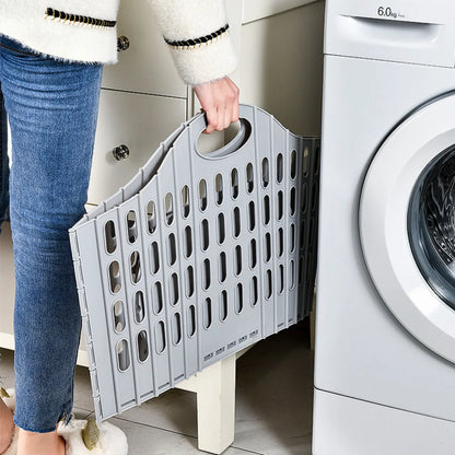 Modern Foldable Laundry Hamper – High-Capacity Portable Clothes Organizer, Durable Laundry Basket for Home & Bathroom