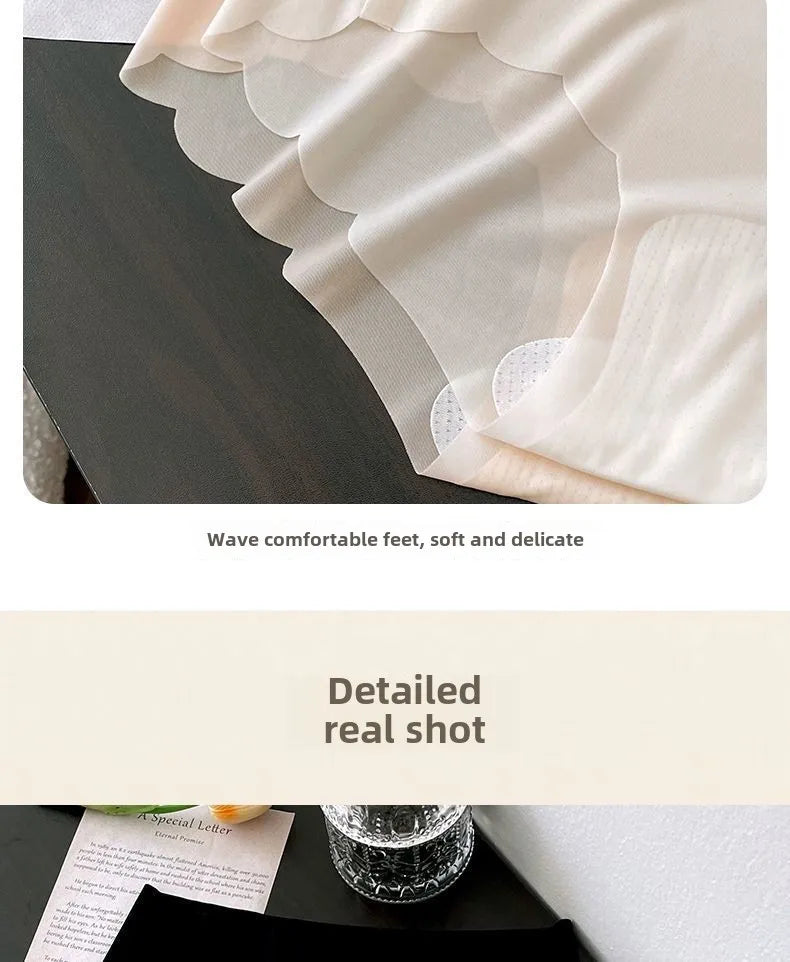 6-Pack Women’s Seamless Ice Silk Underwear – 3D Shaping Peach Butt Invisible No-Show Panties for Yoga & Daily Wear