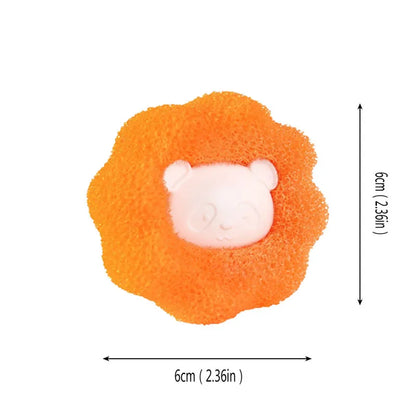 Pet Hair Remover Ball - Reusable Laundry Washing Machine Filter for Cat Hair & Fur - 1-5pcs